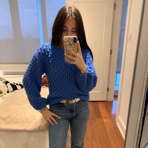 Cobalt Blue Sweater